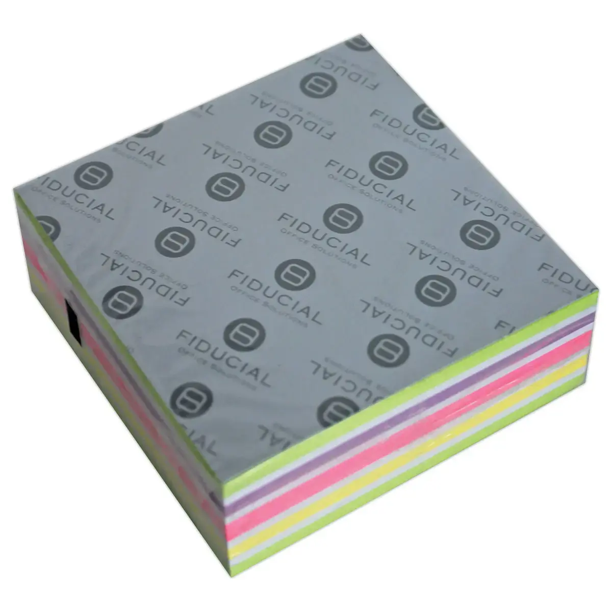 Bloc cube 320 feuilles - 76x76mm - Couleurs vives - FIDUCIAL OFFICE SOLUTIONS 
