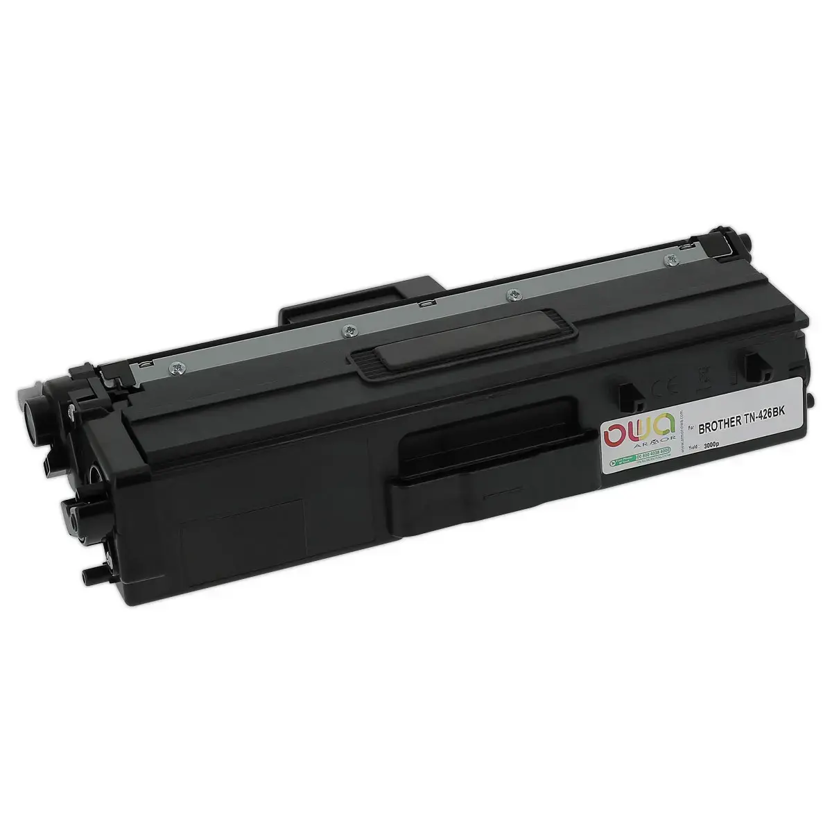 Toner compatible BROTHER TN-426BK - Haute capacité - Noir - OWA