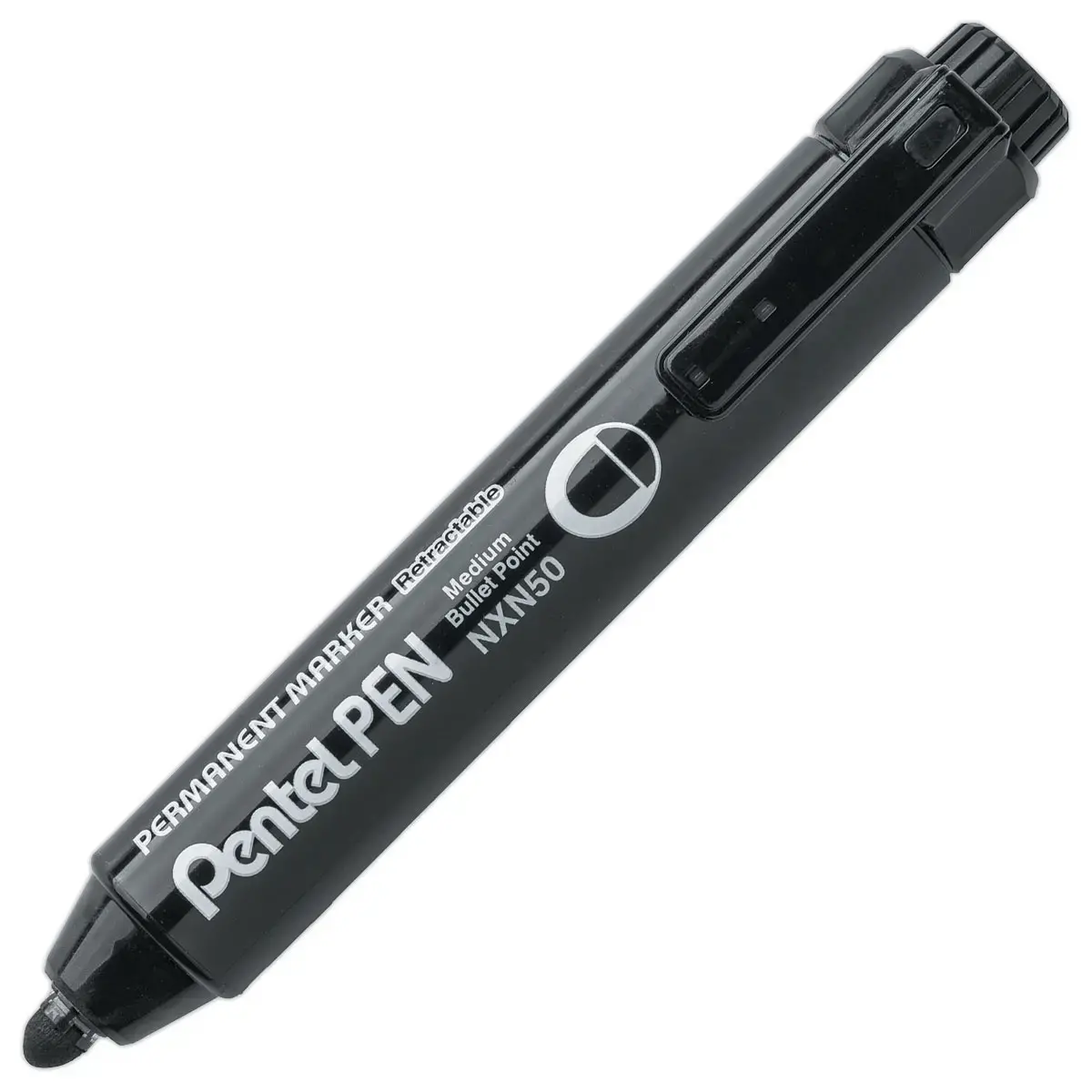 Marqueur permanent r&eacute;tractable PENTEL PEN NXN50 - Pointe ogive moyenne 