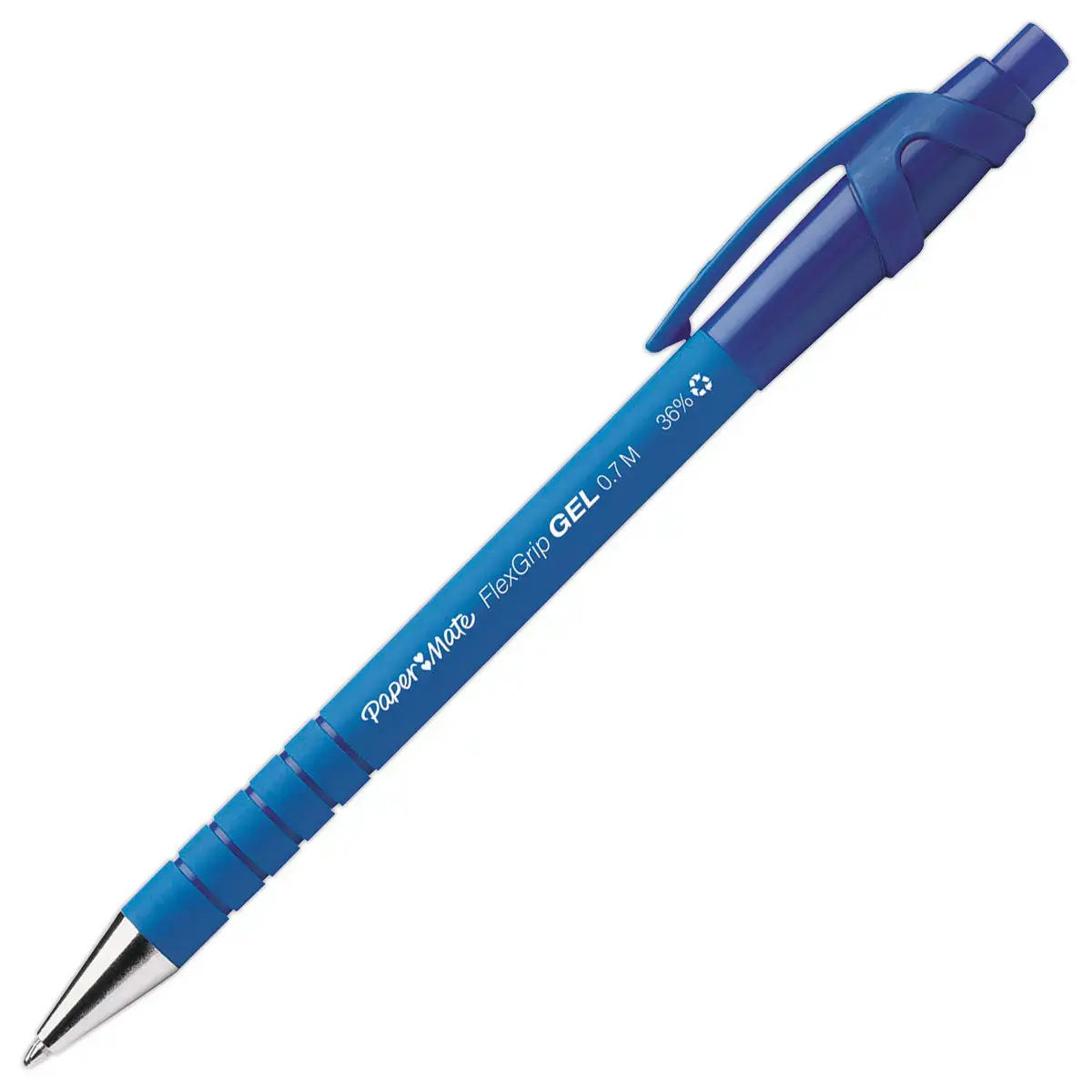 Stylo gel rétractable Flexgrip - bleu - PAPERMATE