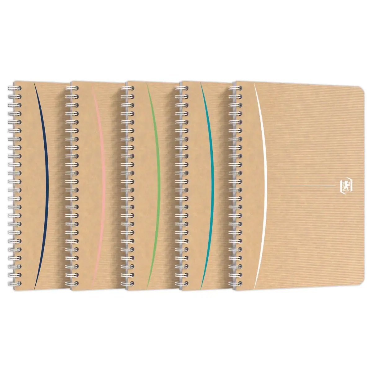 Cahier spirale A5 Touareg - 5x5 - 100 pages - OXFORD