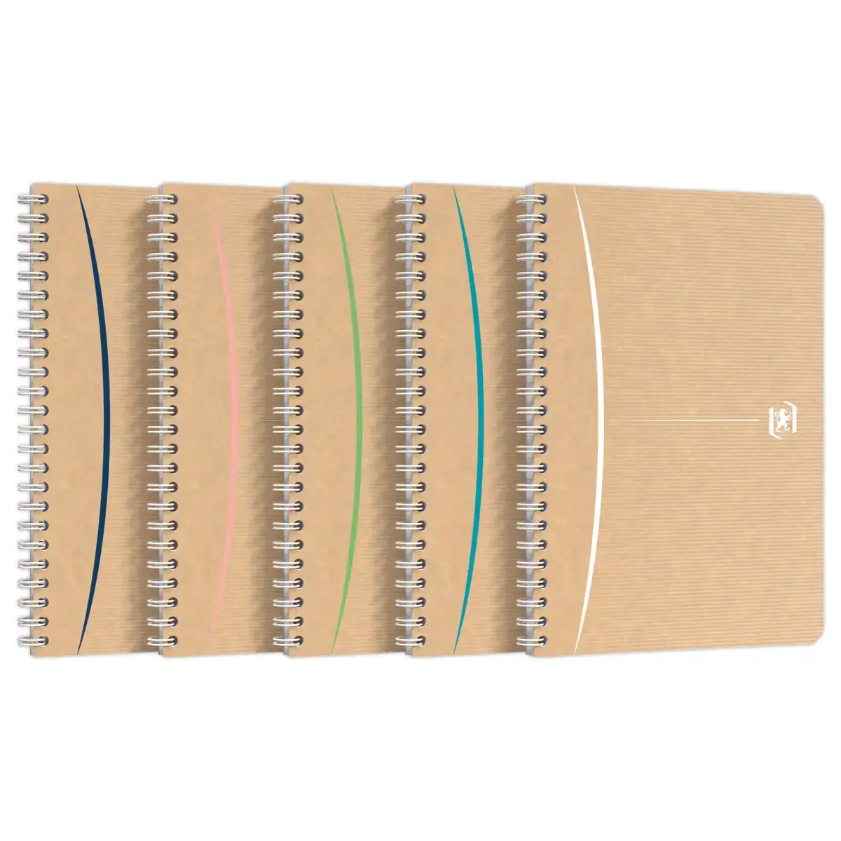 Cahier spirale A5 Touareg - 5x5 - 180 pages - OXFORD 