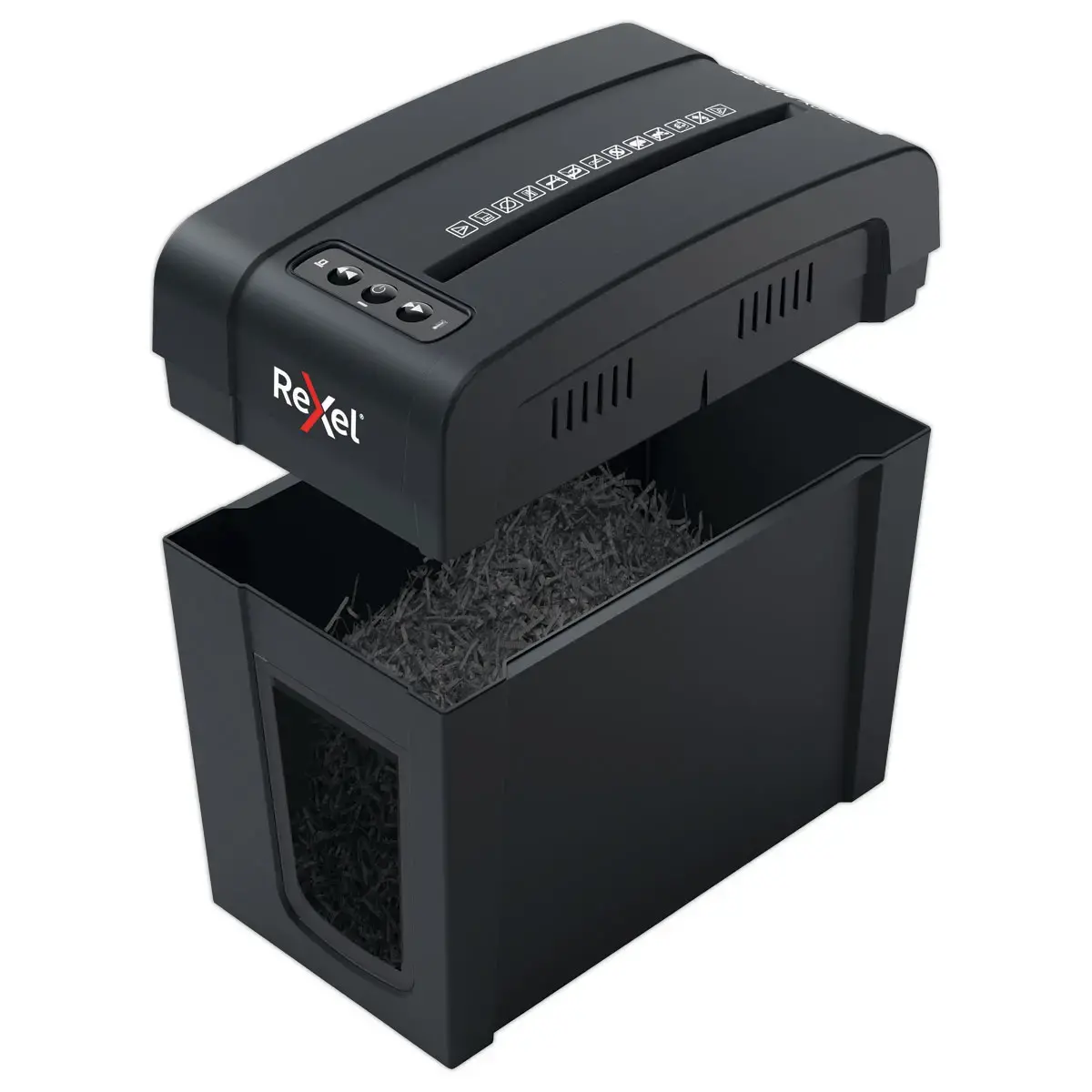 Destructeur de documents Secure X6-SL - Coupe Crois&eacute;e - 6 feuilles - 10L - REXEL 
