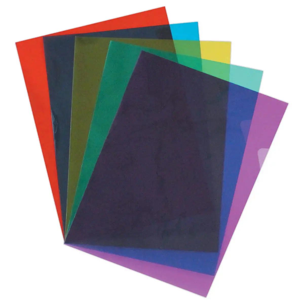100 Pochettes coins - PVC 15/100e 