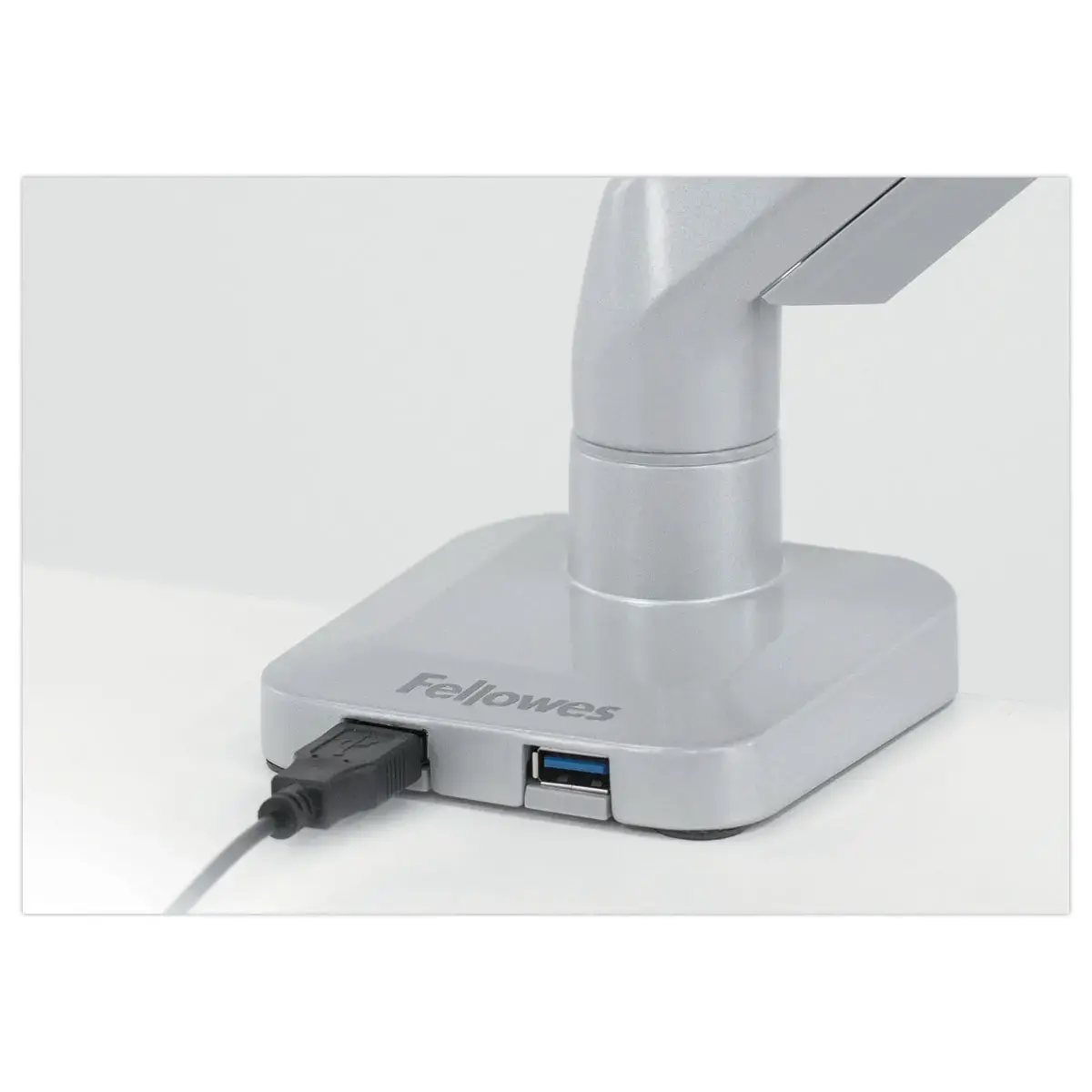 Bras porte-écran simple Platinum Series - Argent - FELLOWES