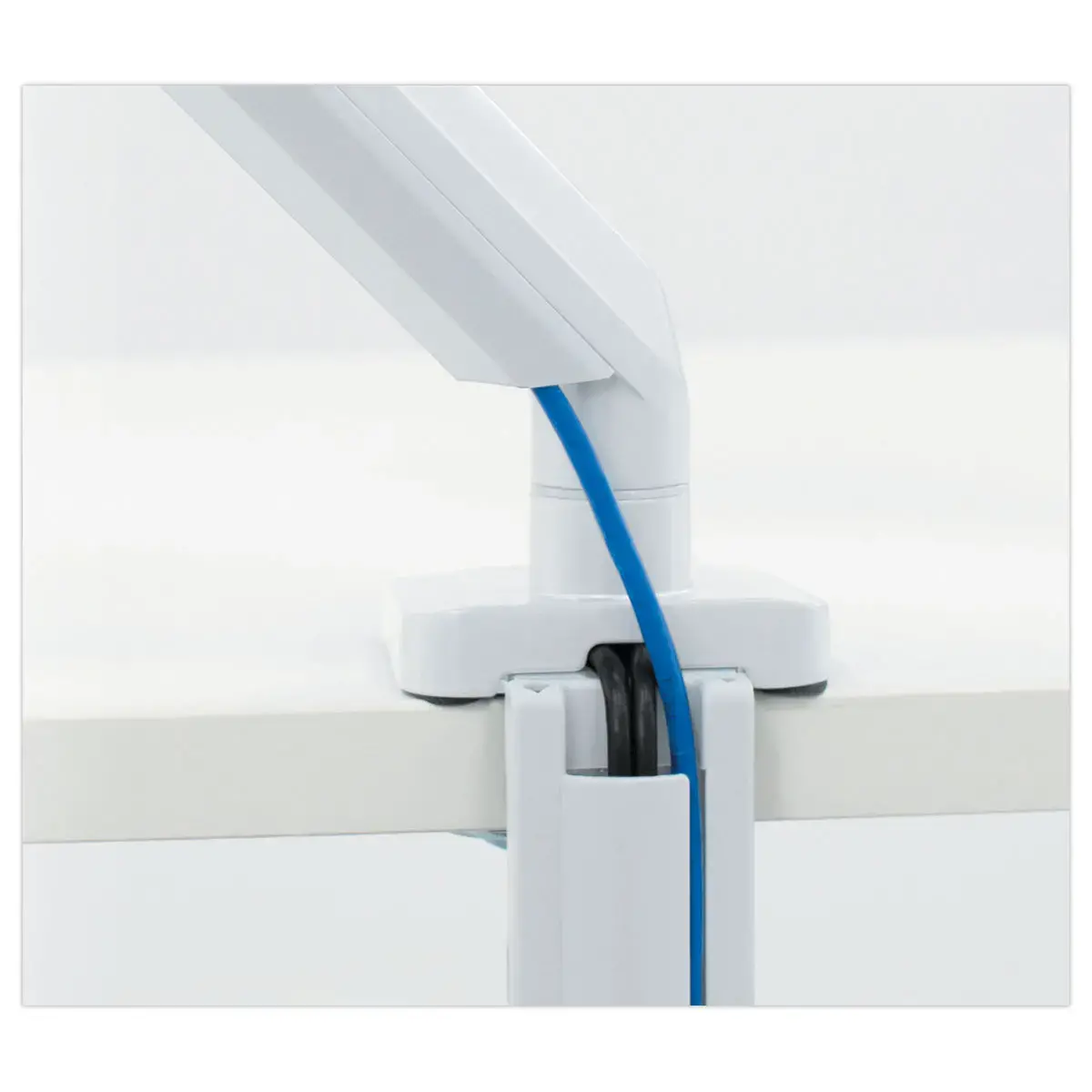 Bras porte-écran simple Platinum Series - Blanc - FELLOWES