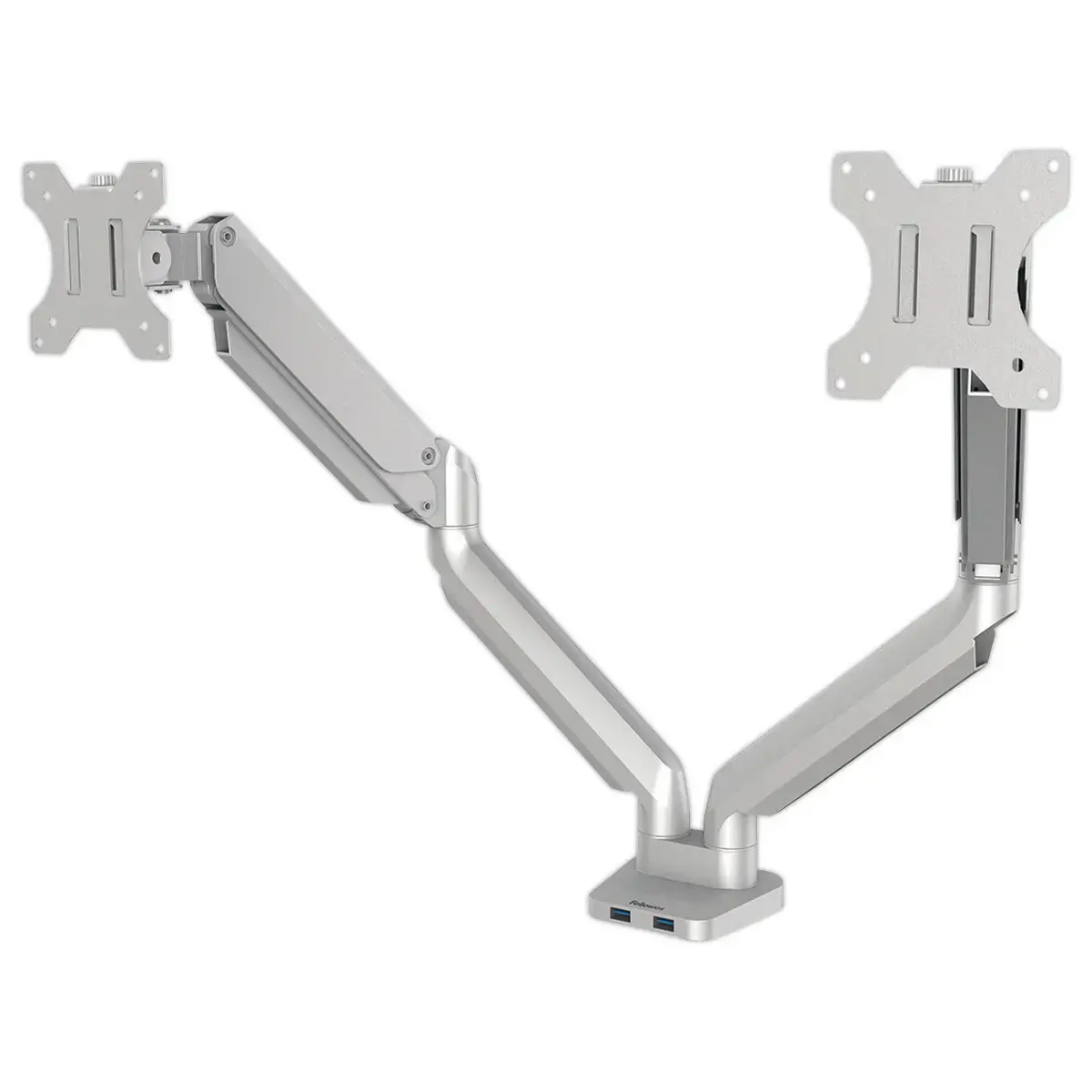 Bras porte-écrans double Platinum Series - Argent - FELLOWES