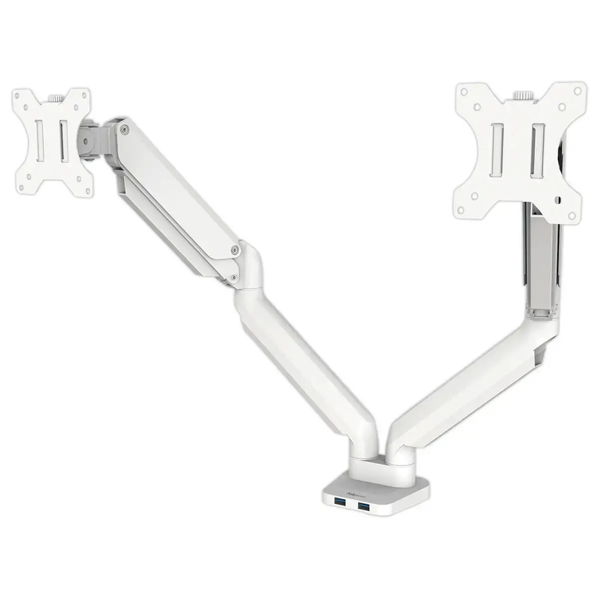 Bras porte-écrans double Platinum Series - Blanc - FELLOWES