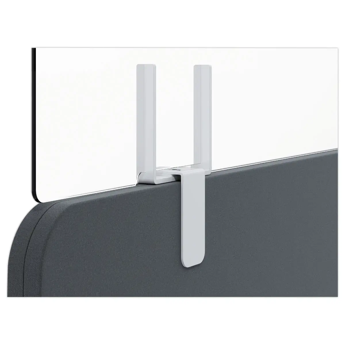 Réhausse pour pour panneau écran L 80 cm - dim : 80 x 27 x 0,4 cm