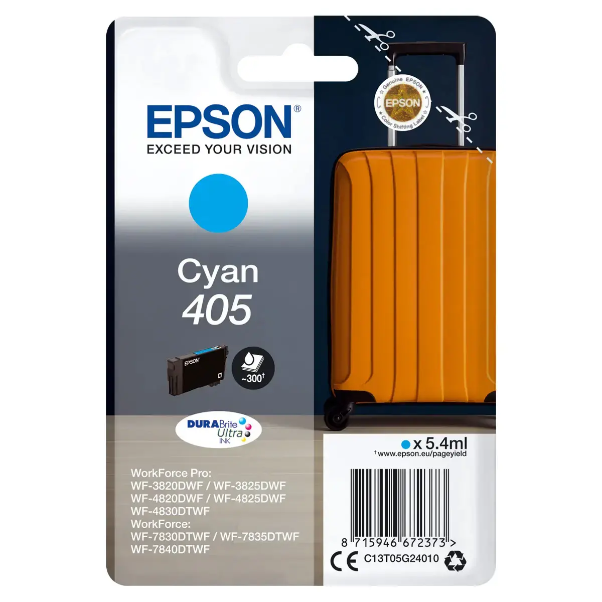 Cartouche 405 - Cyan - Epson