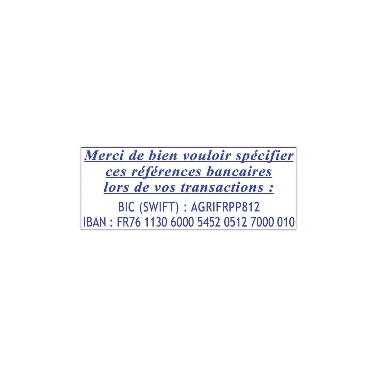 Timbre personnalisable Printy 4913 - Encre bleue - 6 lignes max - TRODAT 