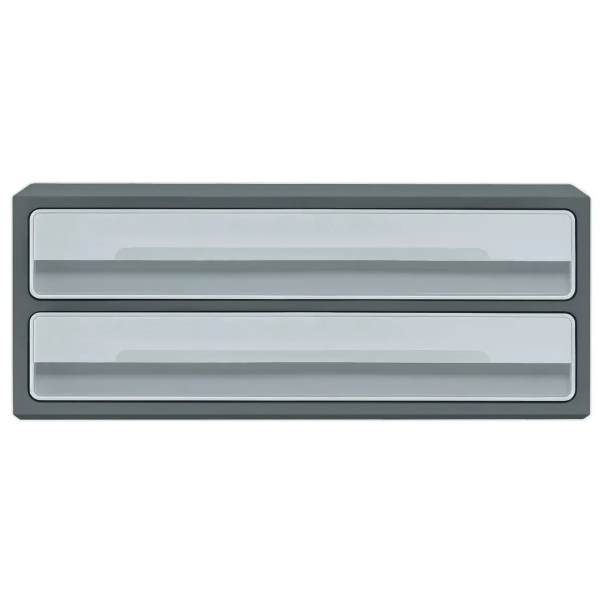 Module 2 tiroirs MOOVUP Secure Agile CEP Dim : 37x27,5 H14,6 cm gris