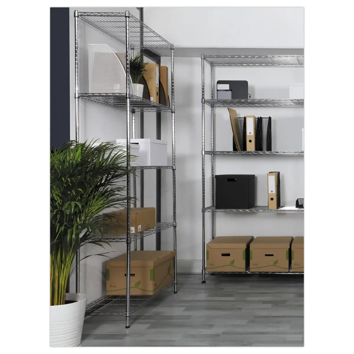 Etagère multifonction 5 niveaux L120 cm