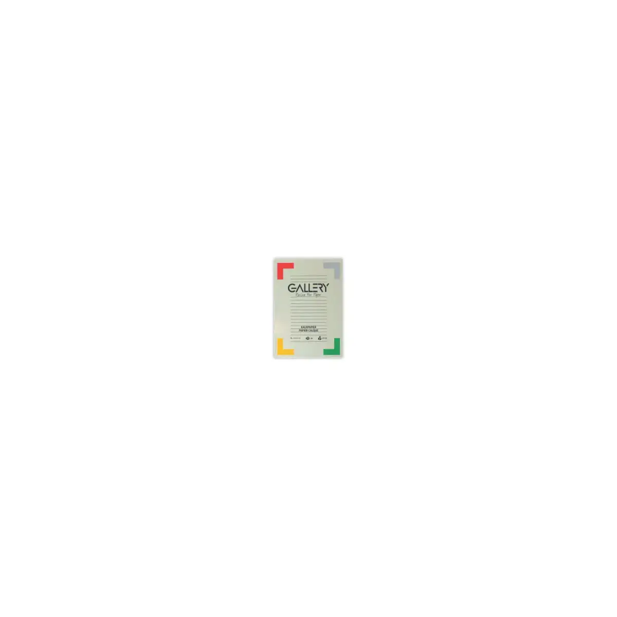 10 BLOK 50BLADEN KALKPAPIER A4 75 
