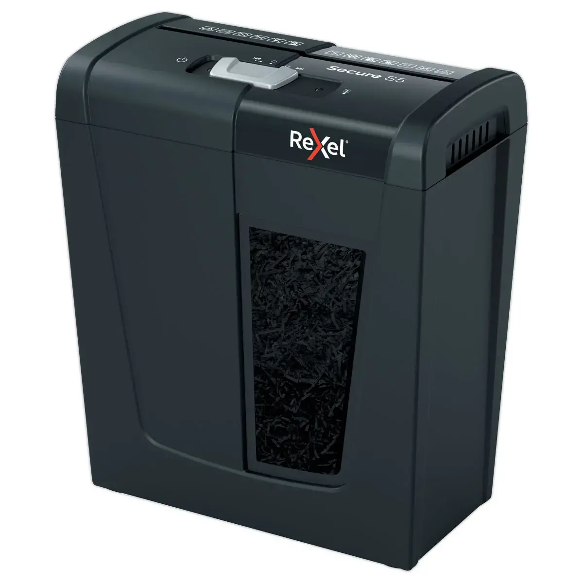 Destructeur Rexel Secure S5 Coupe Droite - 75 feuilles - 10L - REXEL