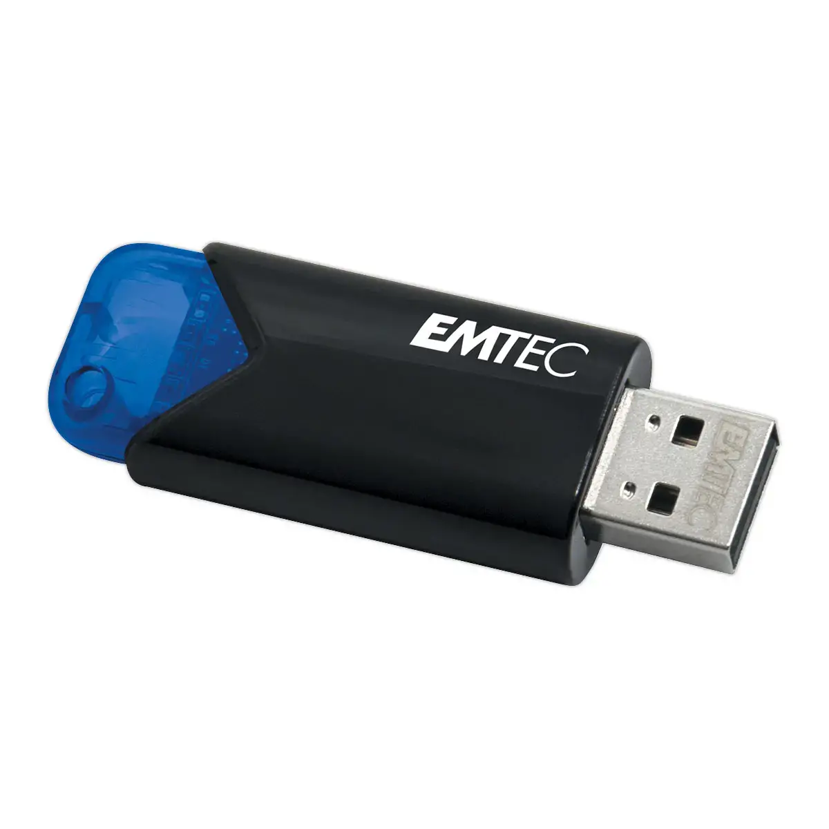 Cl&eacute; USB 3.2 Click Easy Gen1 -  32 Go - Bleu - Emtec 
