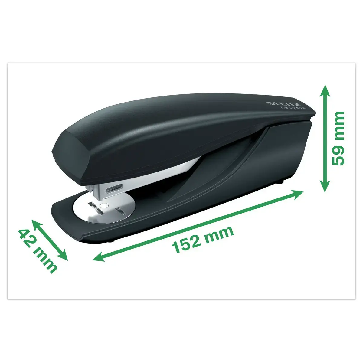 Agrafeuse NeXXt Recycle 30 feuilles - Noir - LEITZ