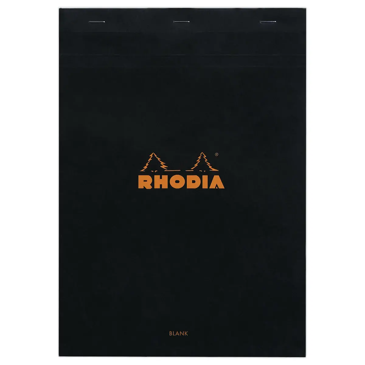 Bloc-notes A4 - Noir - 80 feuilles - RHODIA