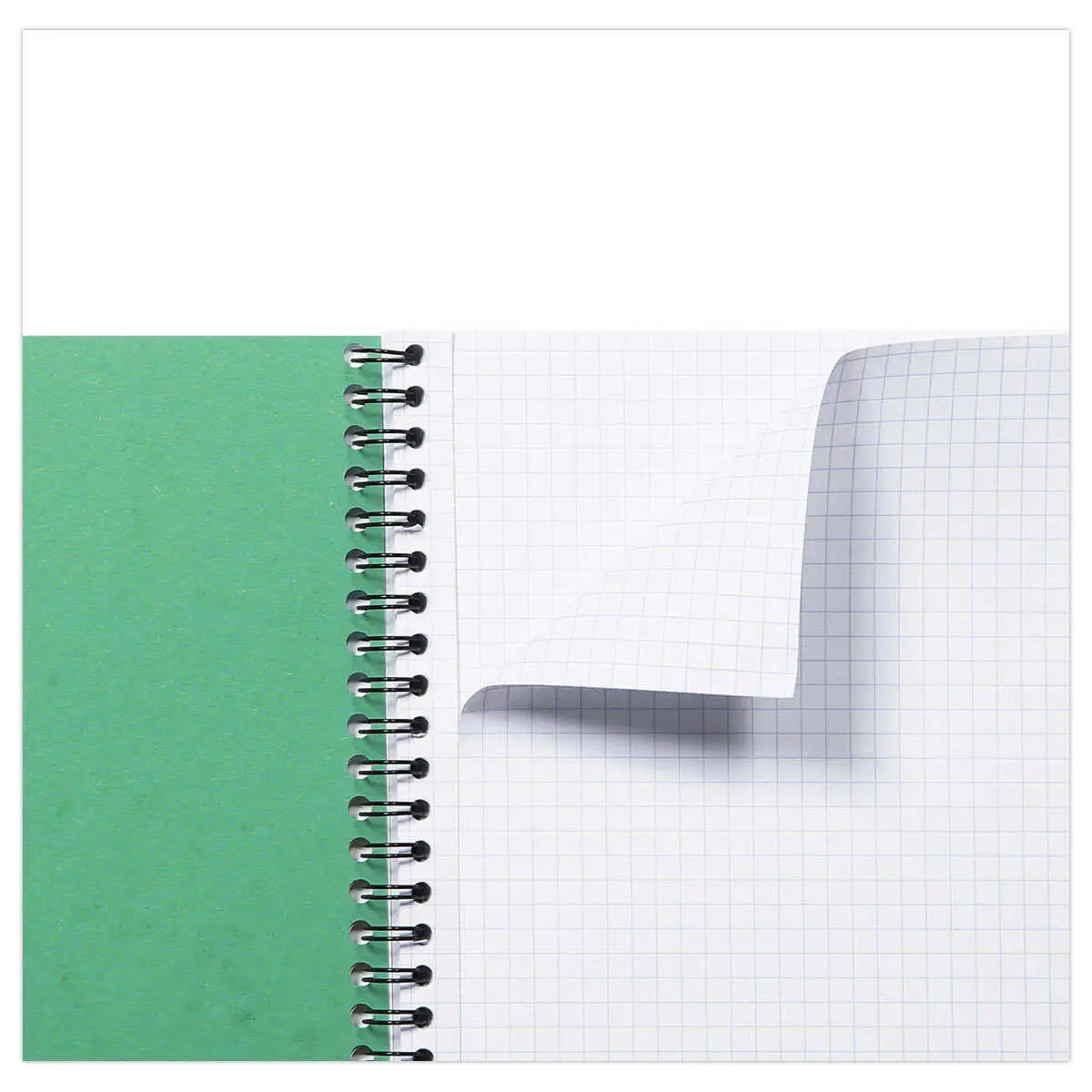 Cahier recyclé à spirales - A4 - 5x5 - FOREVER