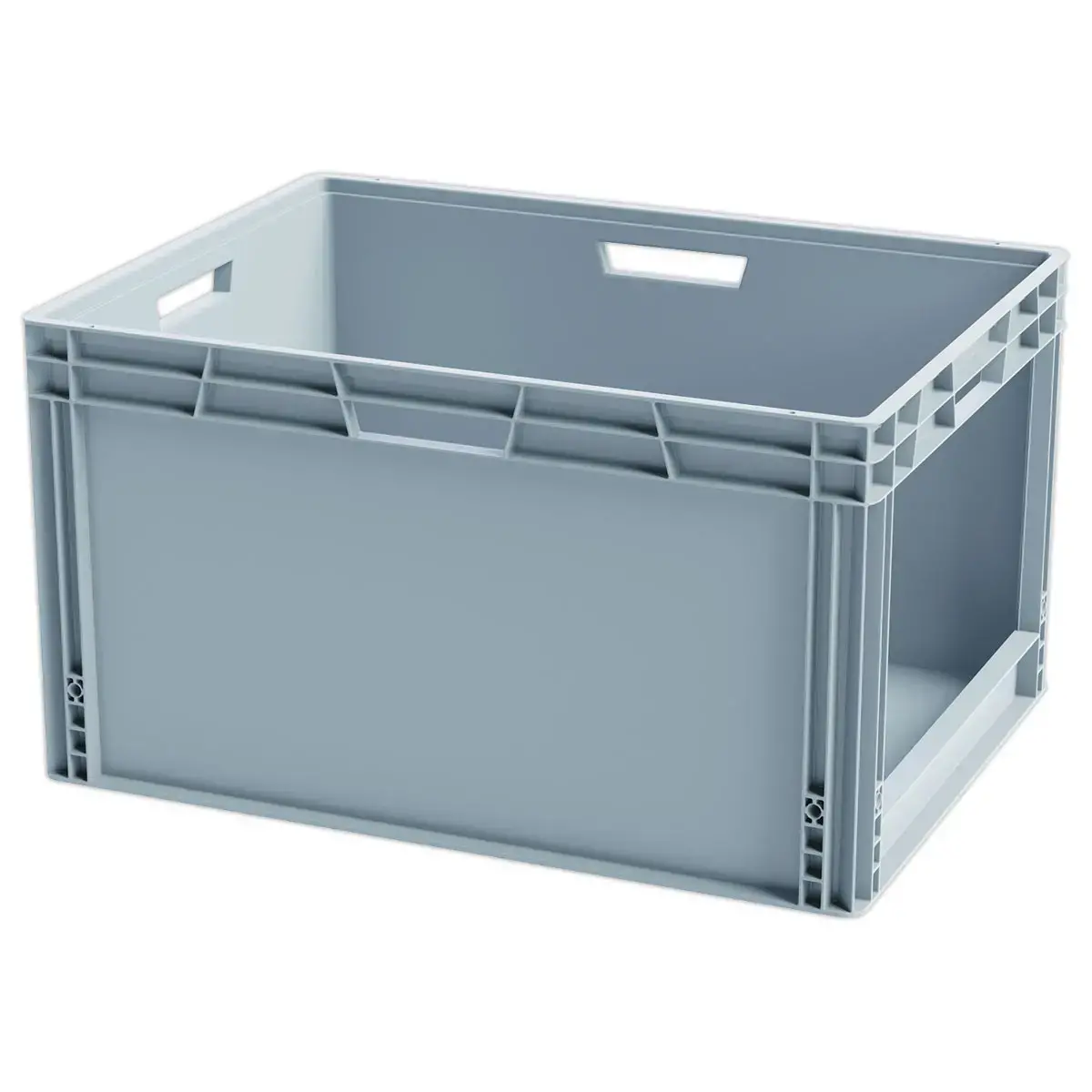 Bac picking avec ouverture large gris 185L