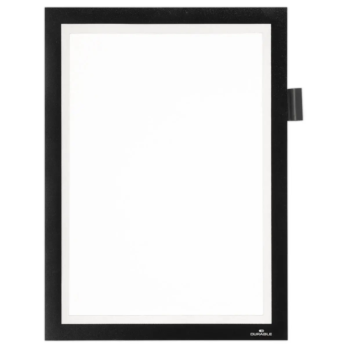 Pochette cadre magnétique DURAFRAME NOTE – A4 – Noir – Durable