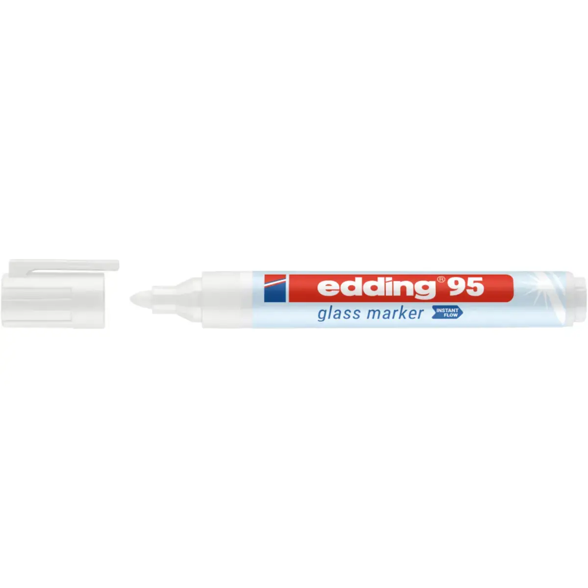 Marqueur surface en verre effa&ccedil;able EDDING 95 - Pointe ogive 