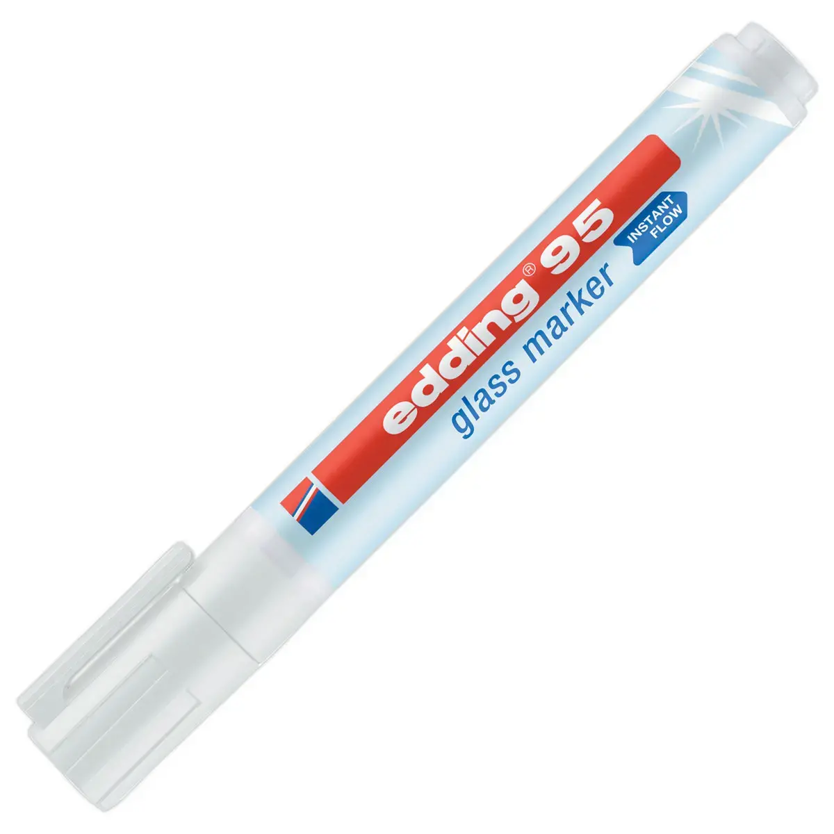 Marqueur surface en verre effa&ccedil;able EDDING 95 - Pointe ogive 