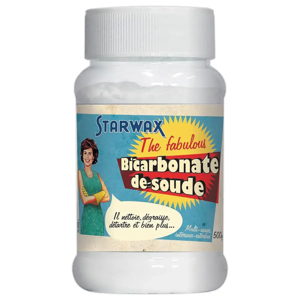 BICARBONATE DE SOUDE POT 500 G STARWAX