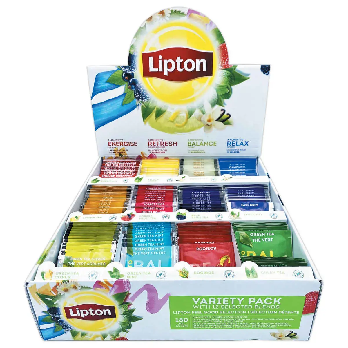 LIPTON VARIETY PACK 12 GOUTS