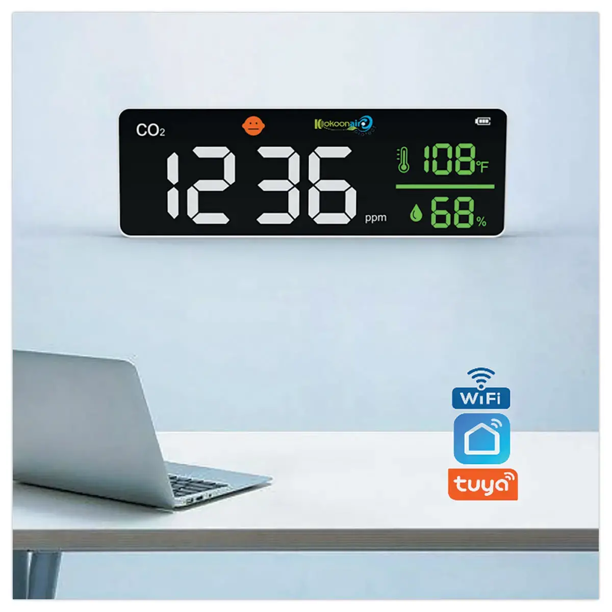 Moniteur de qualit&eacute; de l'air KAPM100 