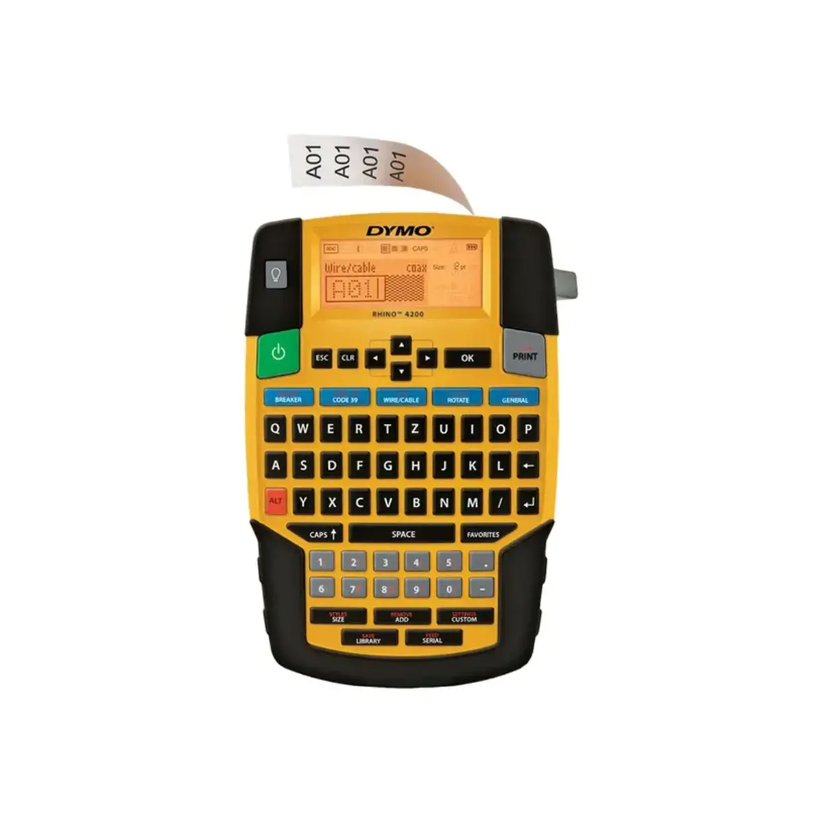 Titreuse Dymo Rhino 4200 avec malette