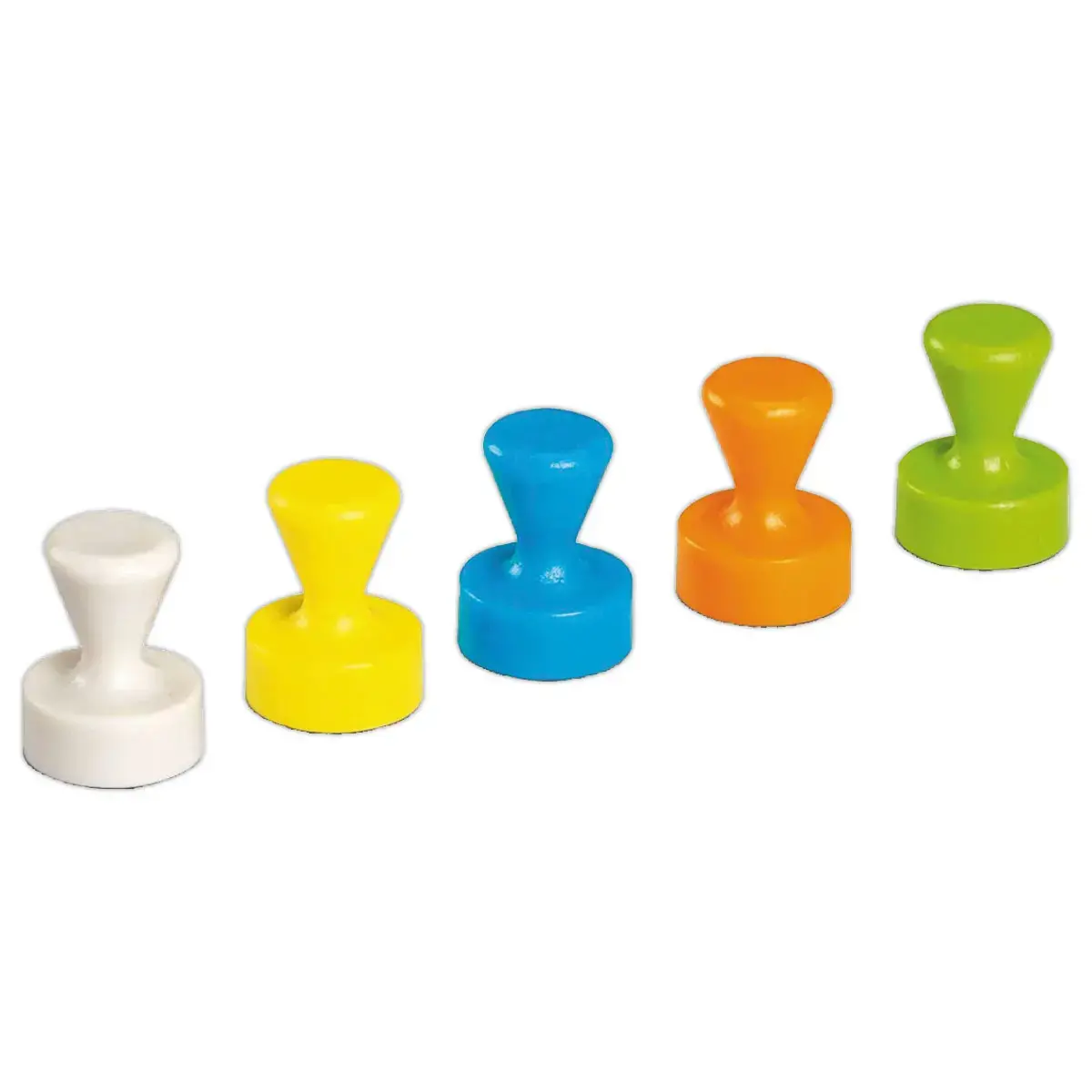 Aimants à tête Maul - Coloris assortis - Lot de 10
