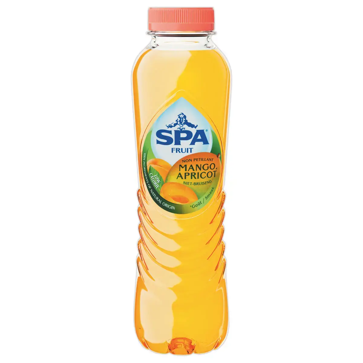 24 Bouteilles SPA FRUIT MANGUE/ABRICOT 40cl 