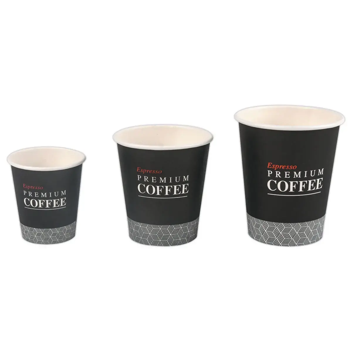 75 Gobelets en carton décorés - 20 cl