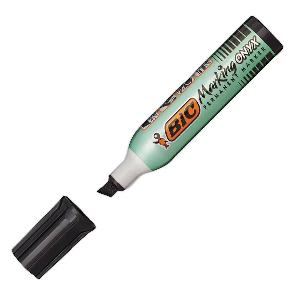 Marqueur Onyx Marker mod&egrave;le standard 1481 -Pointe biseaut&eacute;e - BIC 