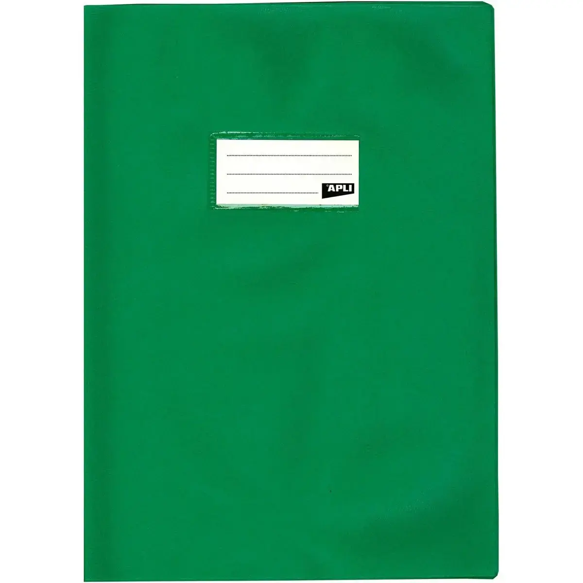 Prot&egrave;ge-cahier  24 x 32 cm Apli - polypropyl&egrave;ne 19/100 - vert 