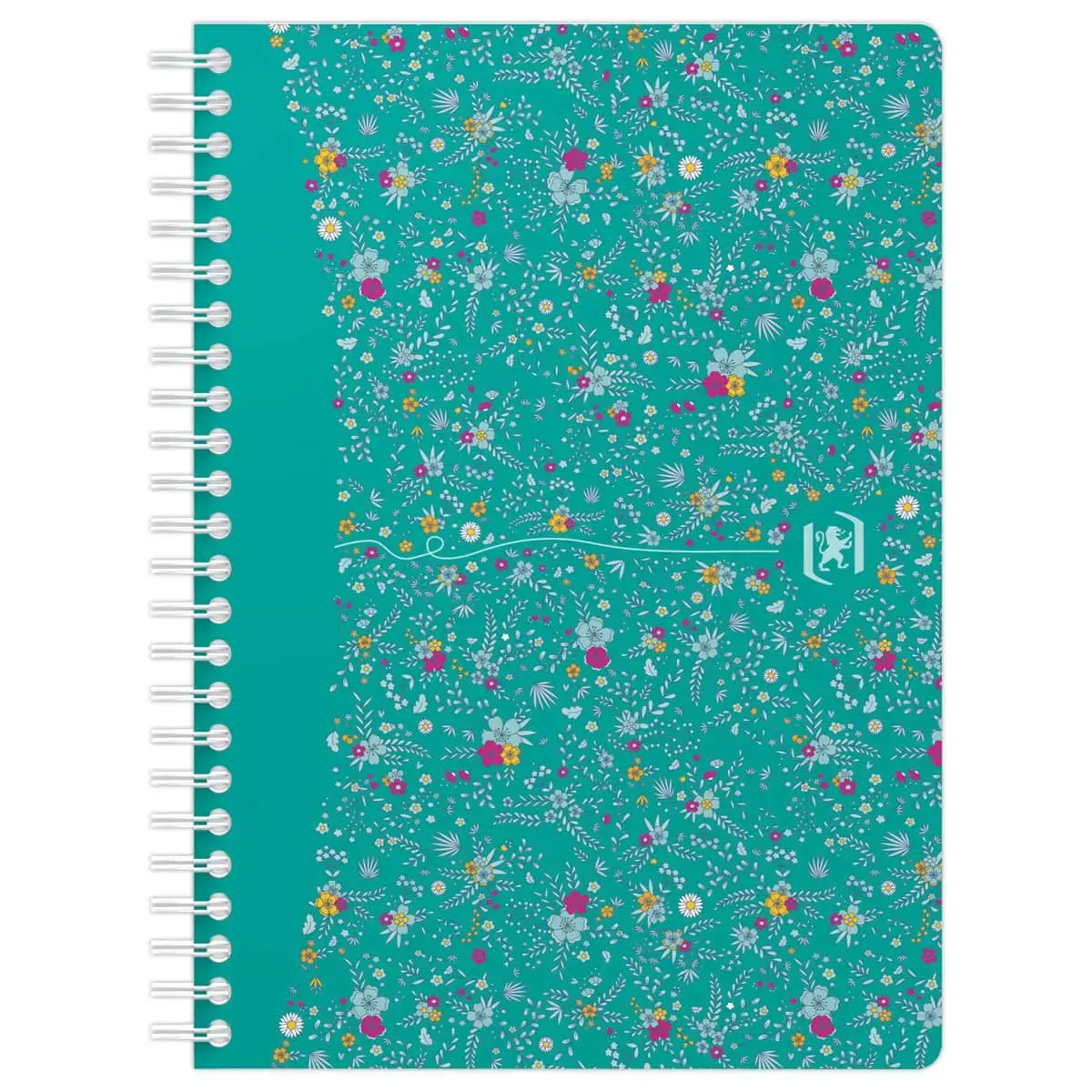 Cahier Flowers 14,8 x 21 cm - 5x5margé -120 pages - OXFORD