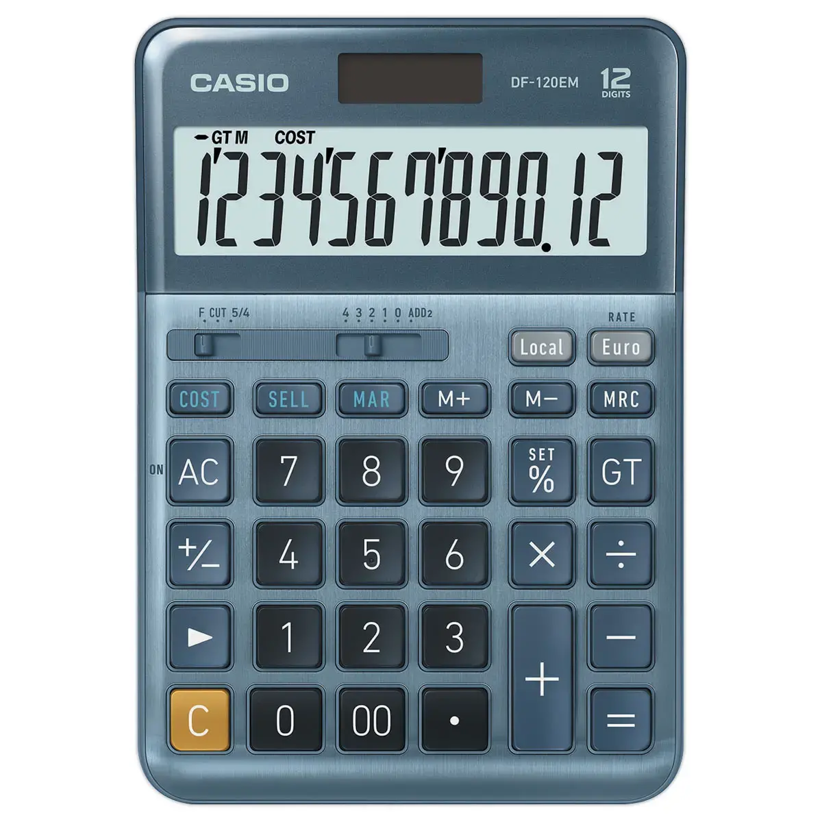 CALCULATRICE CASIO DF-120EM 