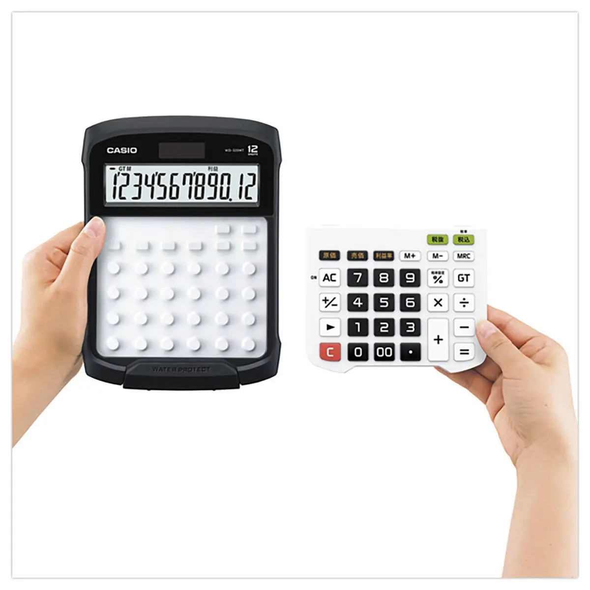 CALCULATRICE ETANCHE CASIO WD-320MT 