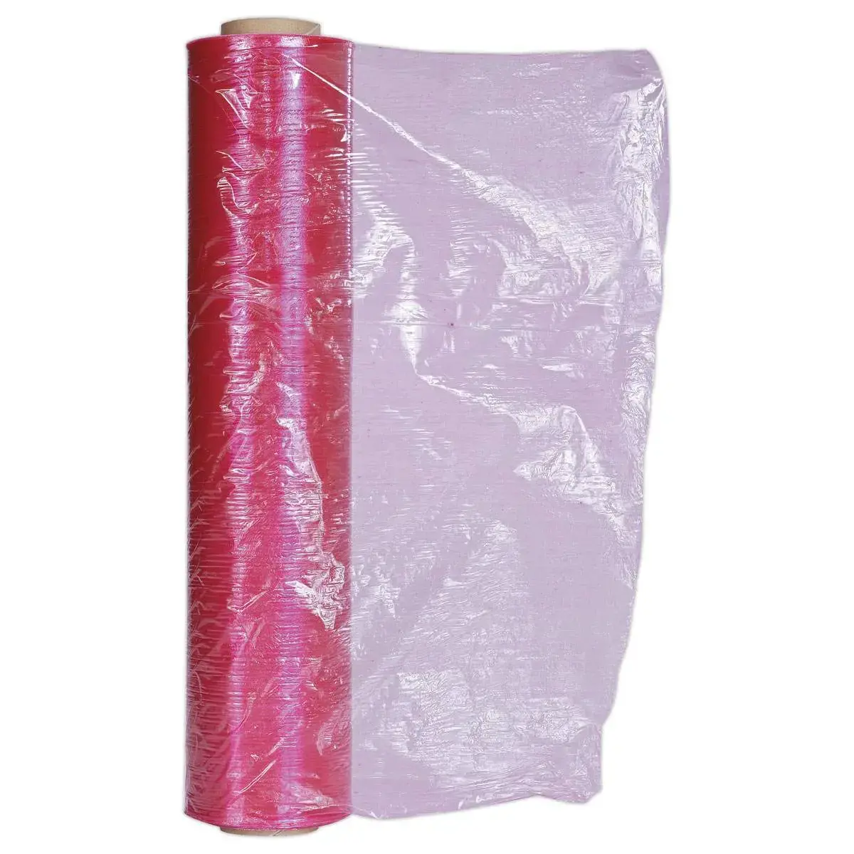6 Rouleaux de film étirable rouge teinté-0.45X300m - 15µ