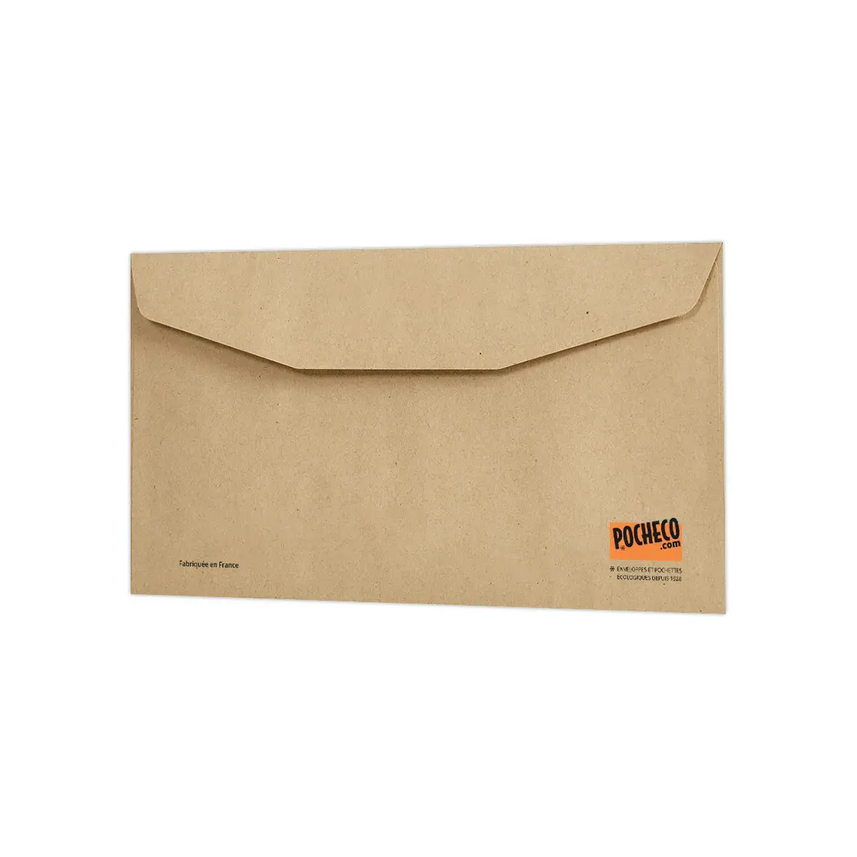 1000 Enveloppes MSP papier kraft 85g 114x229mm sans fenêtre