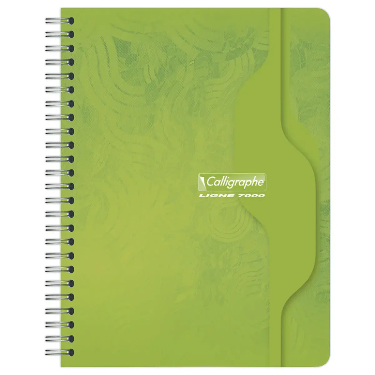 Cahier spirale - 70g - 17x22cm, 5x5 -100 pages - CALLIGRAPHE