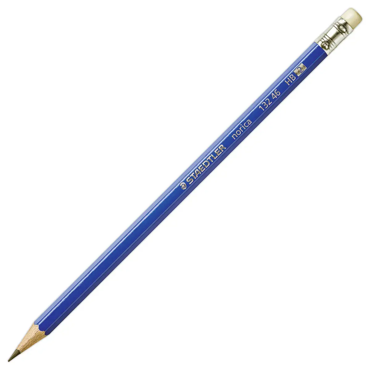 12 Crayons à papier HB - Embout gomme - STAEDTLER