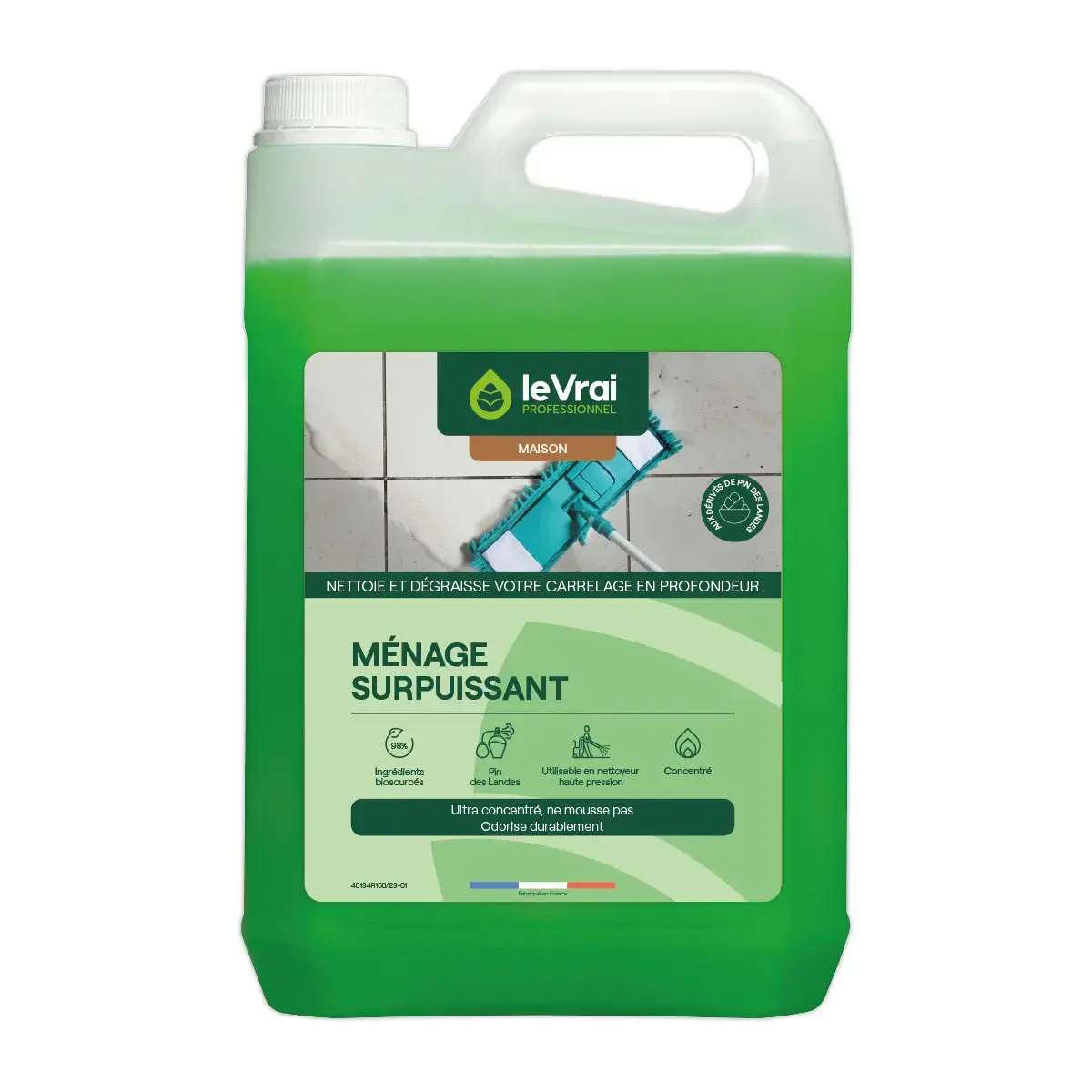 Nettoyant sols et surfaces MENAGE SURPUISSANT 5L 