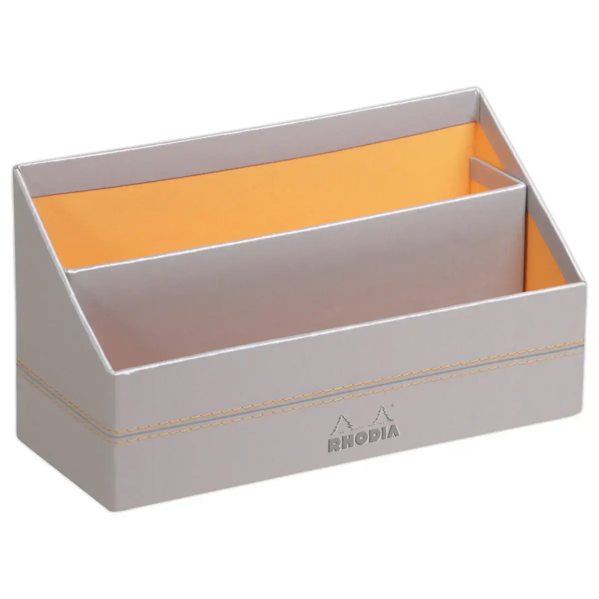 Trieur simili cuir Rhodiarama - Argent - RHODIA