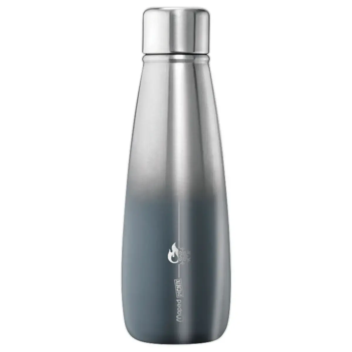 Bouteille isotherme inox 50 cl, coloris gris 