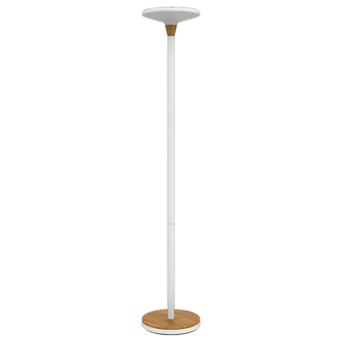 Lampadaire Baly Bamboo - LED - Blanc - UNILUX
