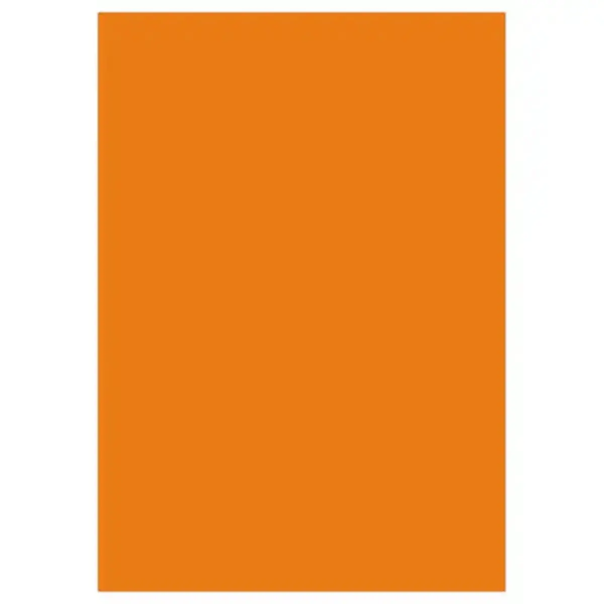 100 Planches d'étiquettes L210xH297 mm 100étiq/ boîte, orange vif
