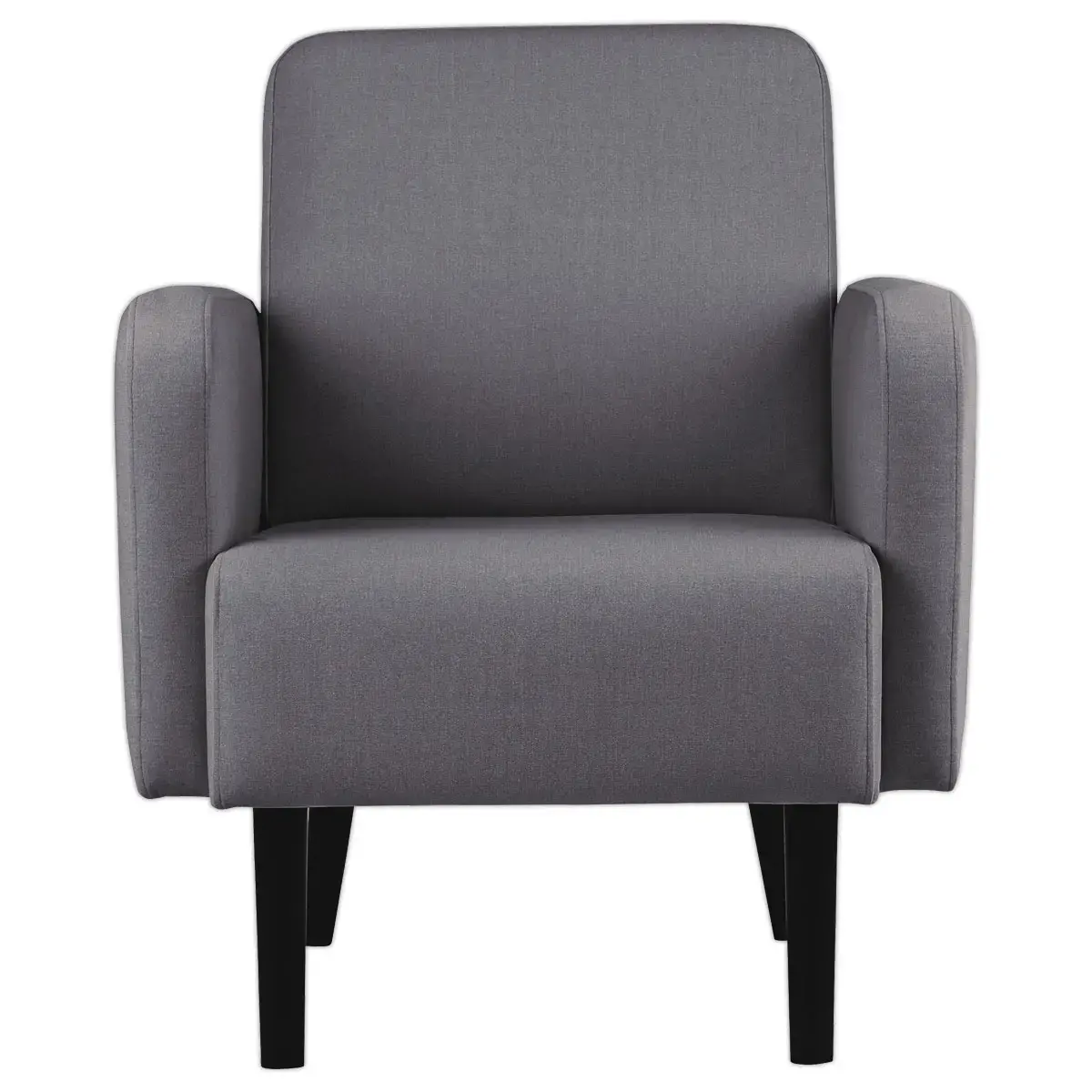 Fauteuil LISBOA 1 place Tissu gris souris mont&eacute; 