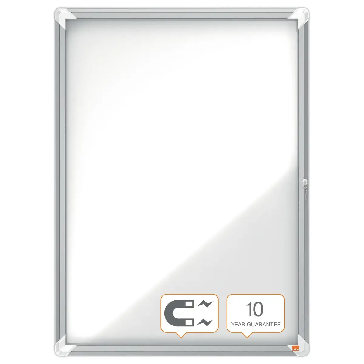 Vitrine d'intérieur magnétique Premium Plus - 9 x A4 - NOBO